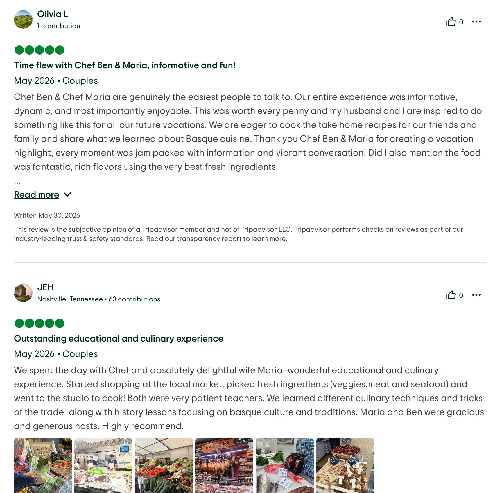 More real reviews on TripAdvisor